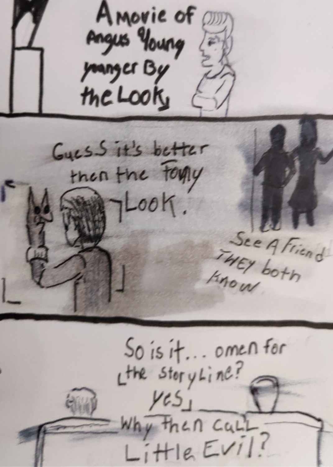 comic art, comic strips, inkedpath, Quibbles of the scribbles, the clone did it, webcomic, Away-ink, La tinta, away forward ink the path