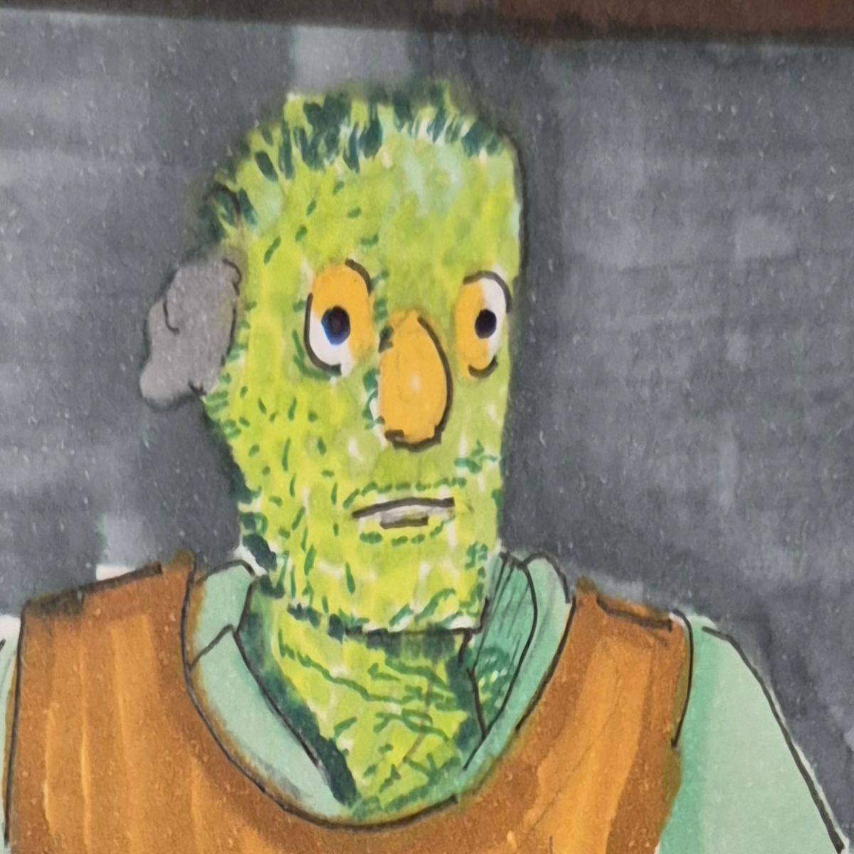 Giving the absurd influence on formatting art. right?, comic art, comic strips, inkedpath, Quibbles of the scribbles, the clone did it, , webcomic, Away-ink