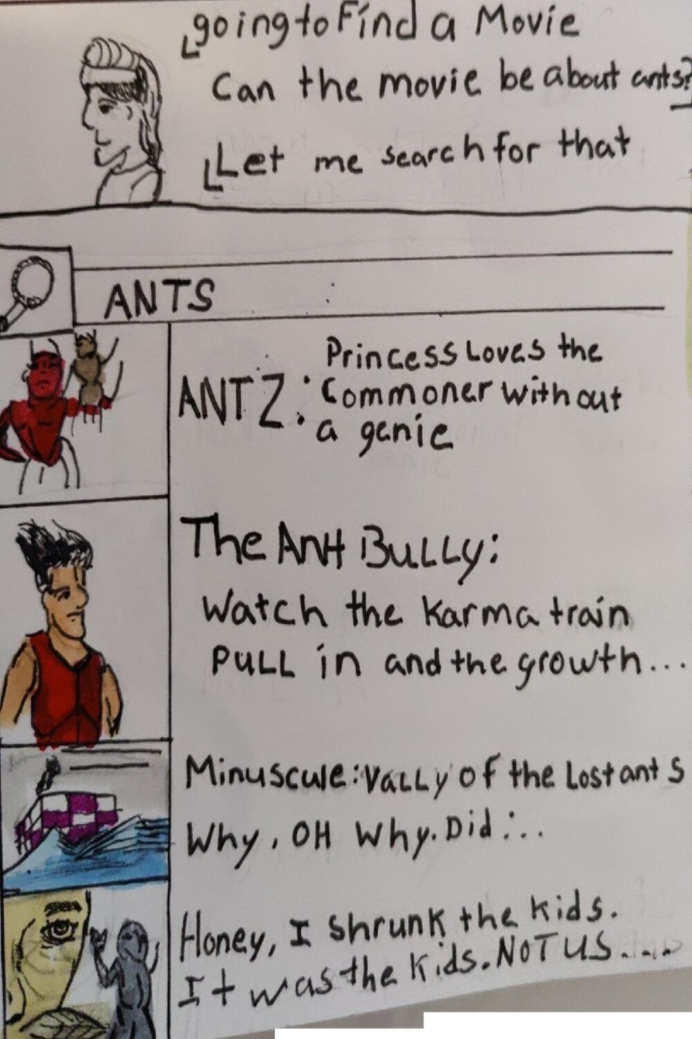 comic art, comic strips, inkedpath, Quibbles of the scribbles, the clone did it, webcomic, Away-ink,