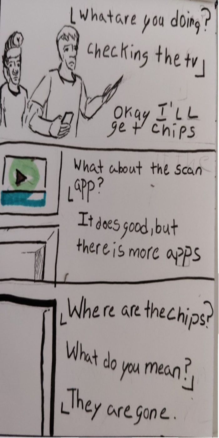 comic art, comic strips, inkedpath, Quibbles of the scribbles, the clone did it, webcomic, Away-ink,