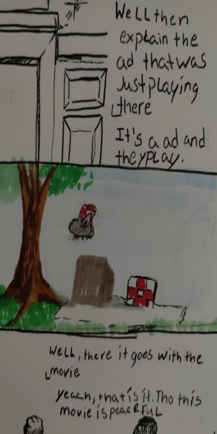 comic art, comic strips, inkedpath, Quibbles of the scribbles, the clone did it, webcomic, Away-ink,