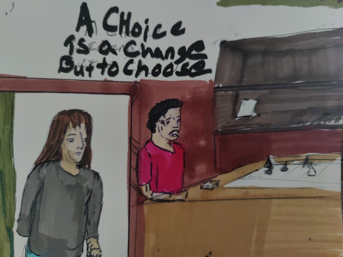 Inked Path: A murky depth and foggy view brings to mind, right?, comic art, comic strips, inkedpath, late to the party, puzzlement, Quibbles of the scribbles, the clone did it, used or not, webcomic.