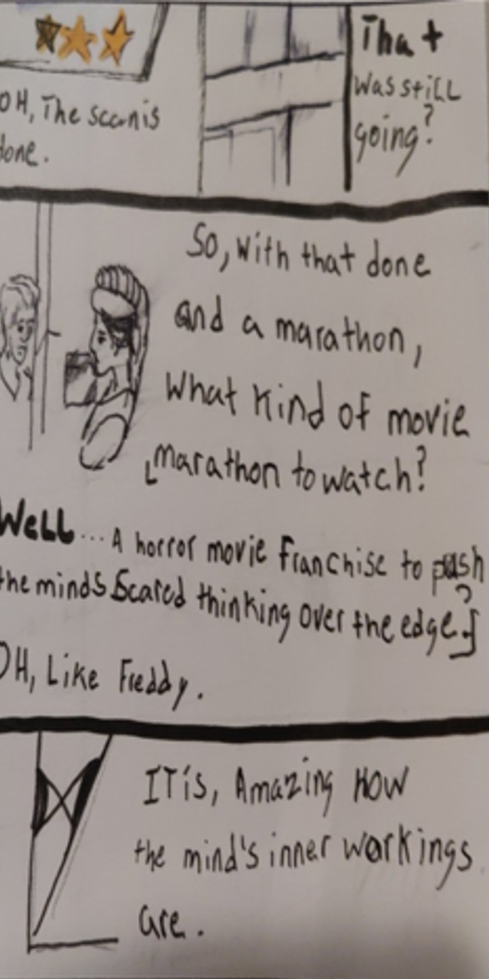 comic art, comic strips, inkedpath, Quibbles of the scribbles, the clone did it, webcomic, Away-ink,