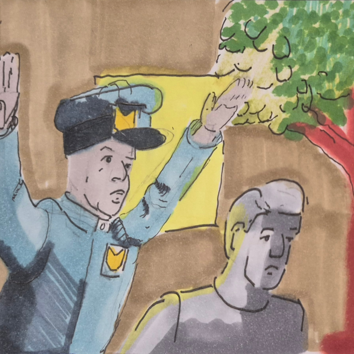 Inked Path: A murky depth and foggy view brings to mind, right?, comic art, comic strips, inkedpath, late to the party, puzzlement, Quibbles of the scribbles, the clone did it, used or not, webcomic.