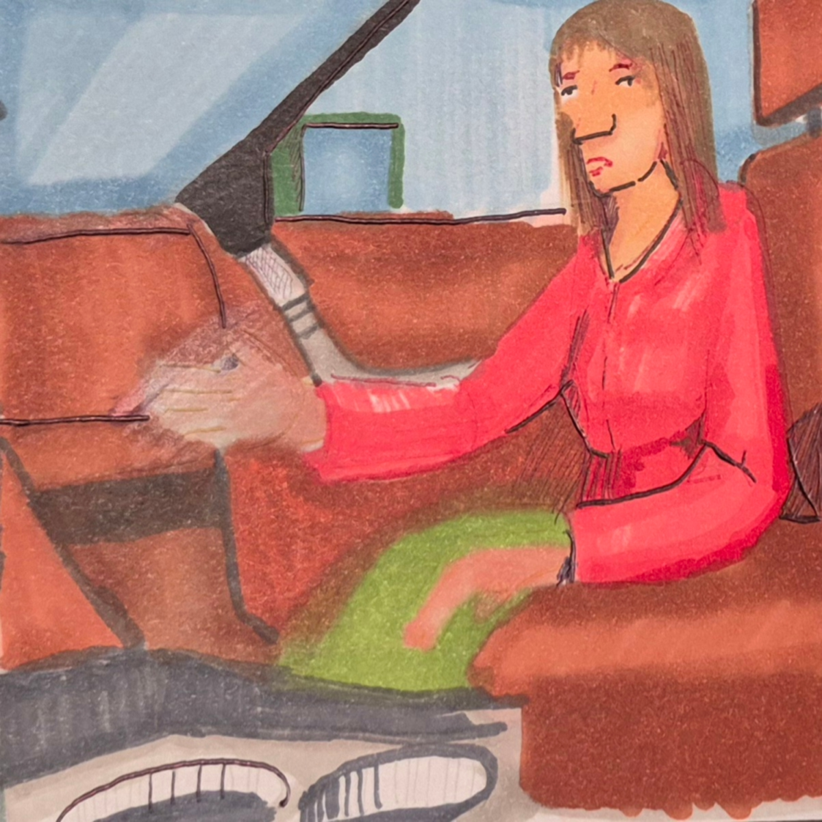 Inked Path: Wait, it was a different line, right?, comic art, comic strips, inkedpath, late to the party, puzzlement, Quibbles of the scribbles, the clone did it, used or not, webcomic.