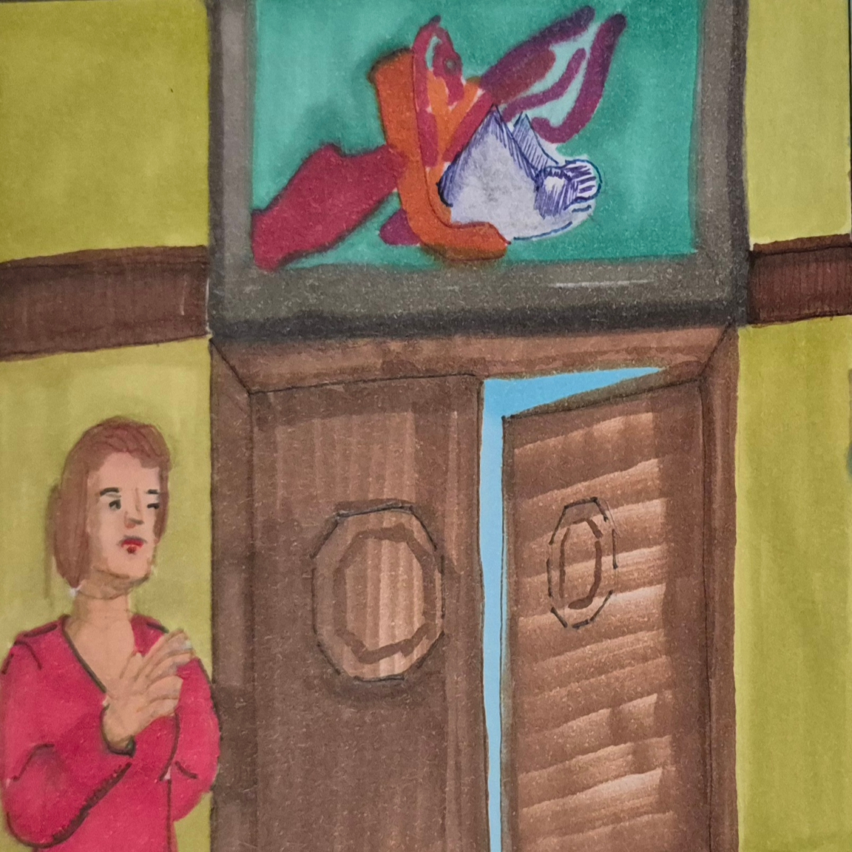 Inked Path: A Rifle Through, brings to mind, right?, comic art, comic strips, inkedpath, late to the party, puzzlement, Quibbles of the scribbles, the clone did it, used or not, webcomic.