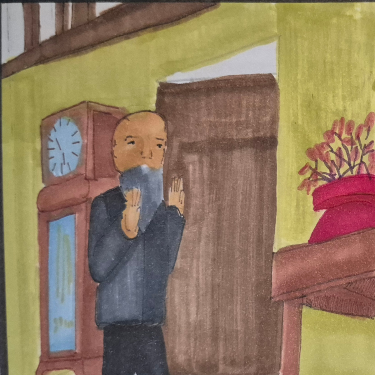 Inked Path: A Rifle Through, brings to mind, right?, comic art, comic strips, inkedpath, late to the party, puzzlement, Quibbles of the scribbles, the clone did it, used or not, webcomic.