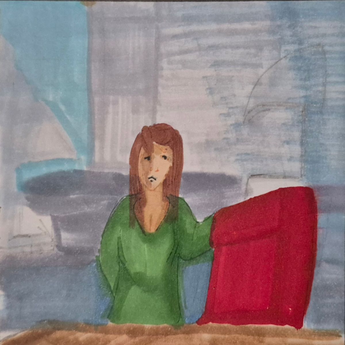 Inked Path: A Rifle Through, brings to mind, right?, comic art, comic strips, inkedpath, late to the party, puzzlement, Quibbles of the scribbles, the clone did it, used or not, webcomic.