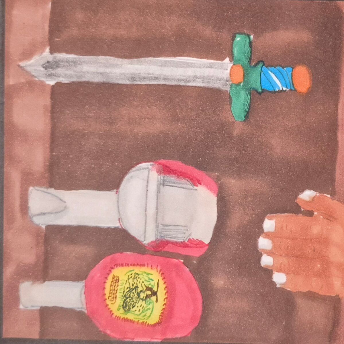 Inked Path: A murky depth and foggy view brings to mind, right?, comic art, comic strips, inkedpath, late to the party, puzzlement, Quibbles of the scribbles, the clone did it, used or not, webcomic.