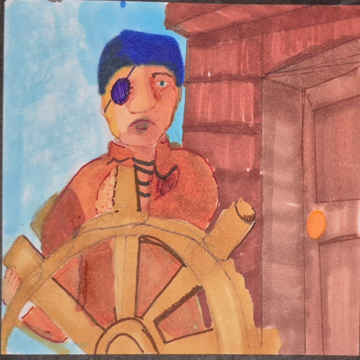 Inked Path: A murky depth and foggy view brings to mind, right?, comic art, comic strips, inkedpath, late to the party, puzzlement, Quibbles of the scribbles, the clone did it, used or not, webcomic.