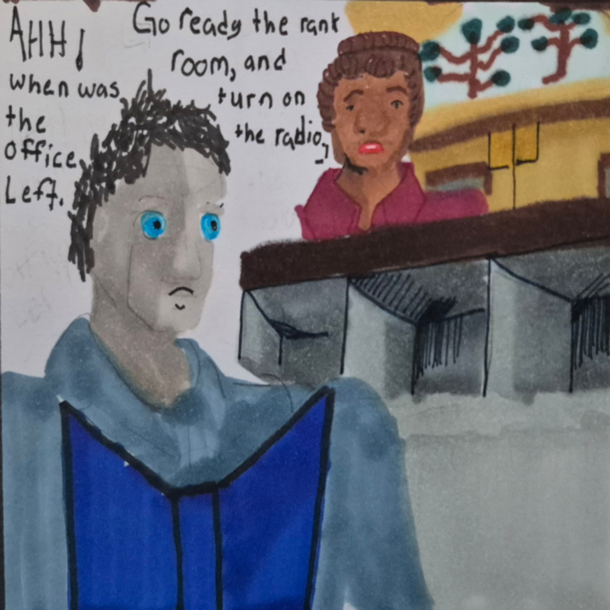 Inked Path: Once Used, Now The Cover, right?, comic art, comic strips, inkedpath, late to the party, puzzlement, Quibbles of the scribbles, the clone did it, used or not, webcomic.