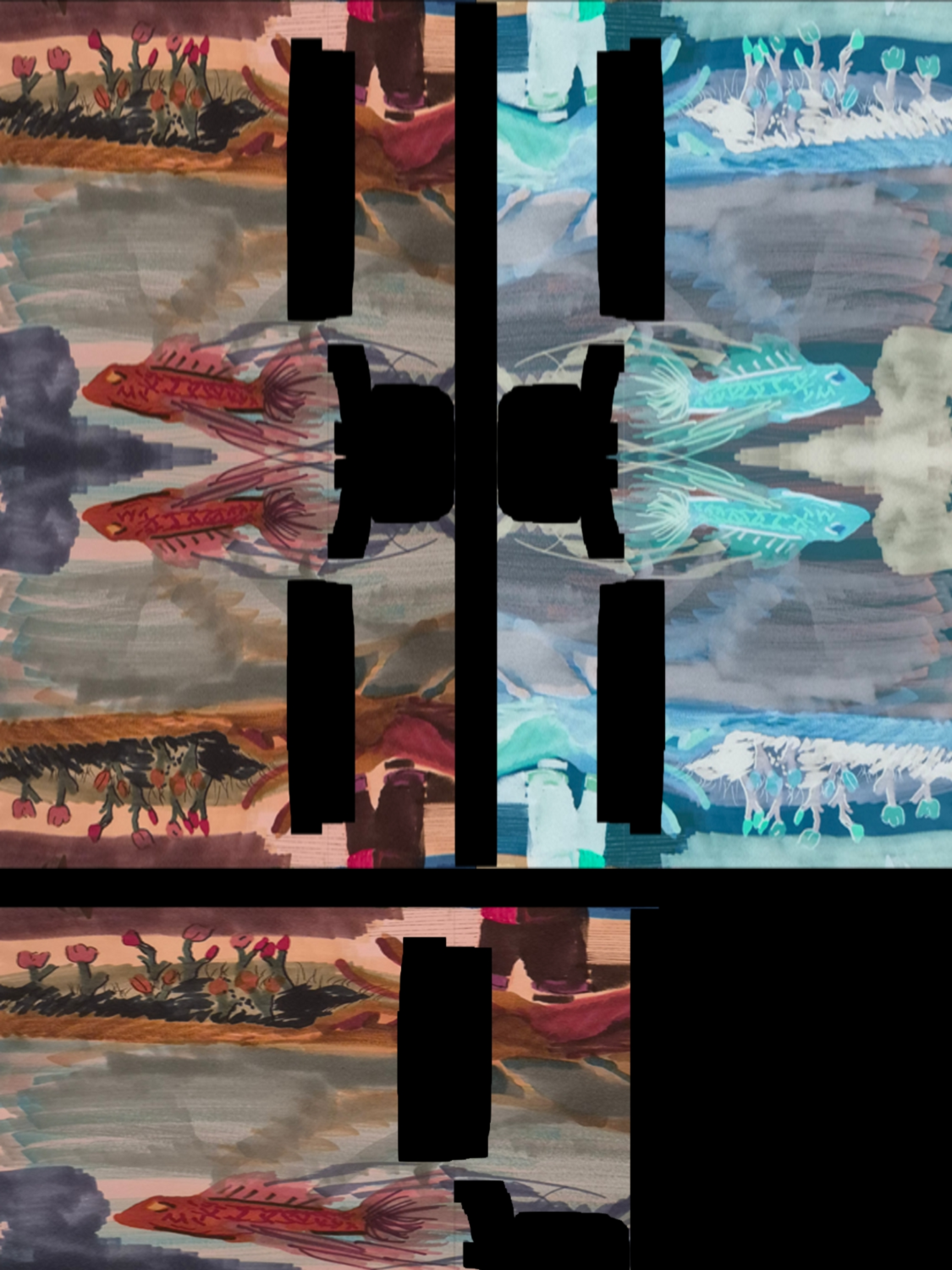 Inked Path: A murky depth and foggy view brings to mind, right?, comic art, comic strips, inkedpath, late to the party, puzzlement, Quibbles of the scribbles, the clone did it, used or not, webcomic.