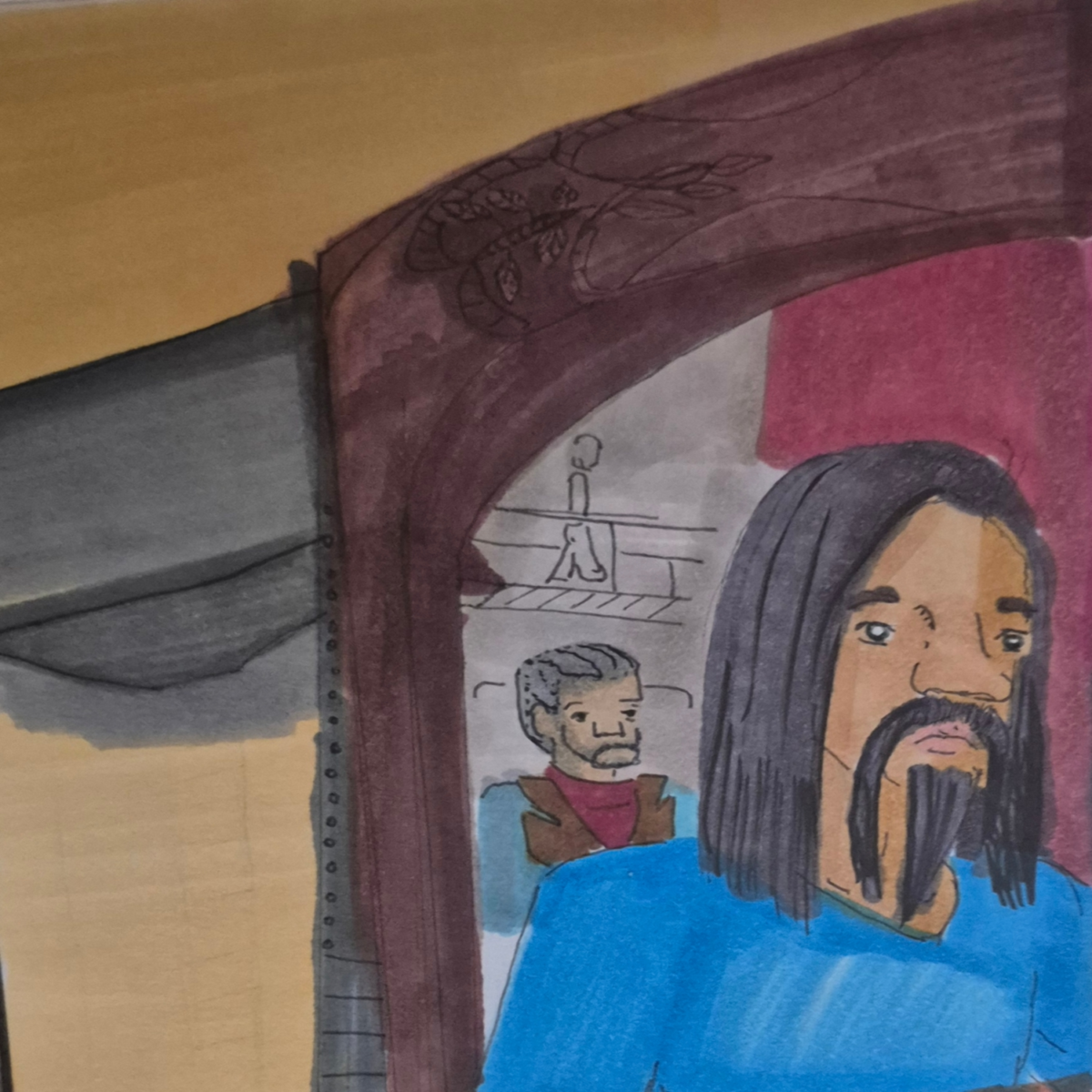 Inked Path: Once Used, Now The Cover, right?, comic art, comic strips, inkedpath, late to the party, puzzlement, Quibbles of the scribbles, the clone did it, used or not, webcomic.