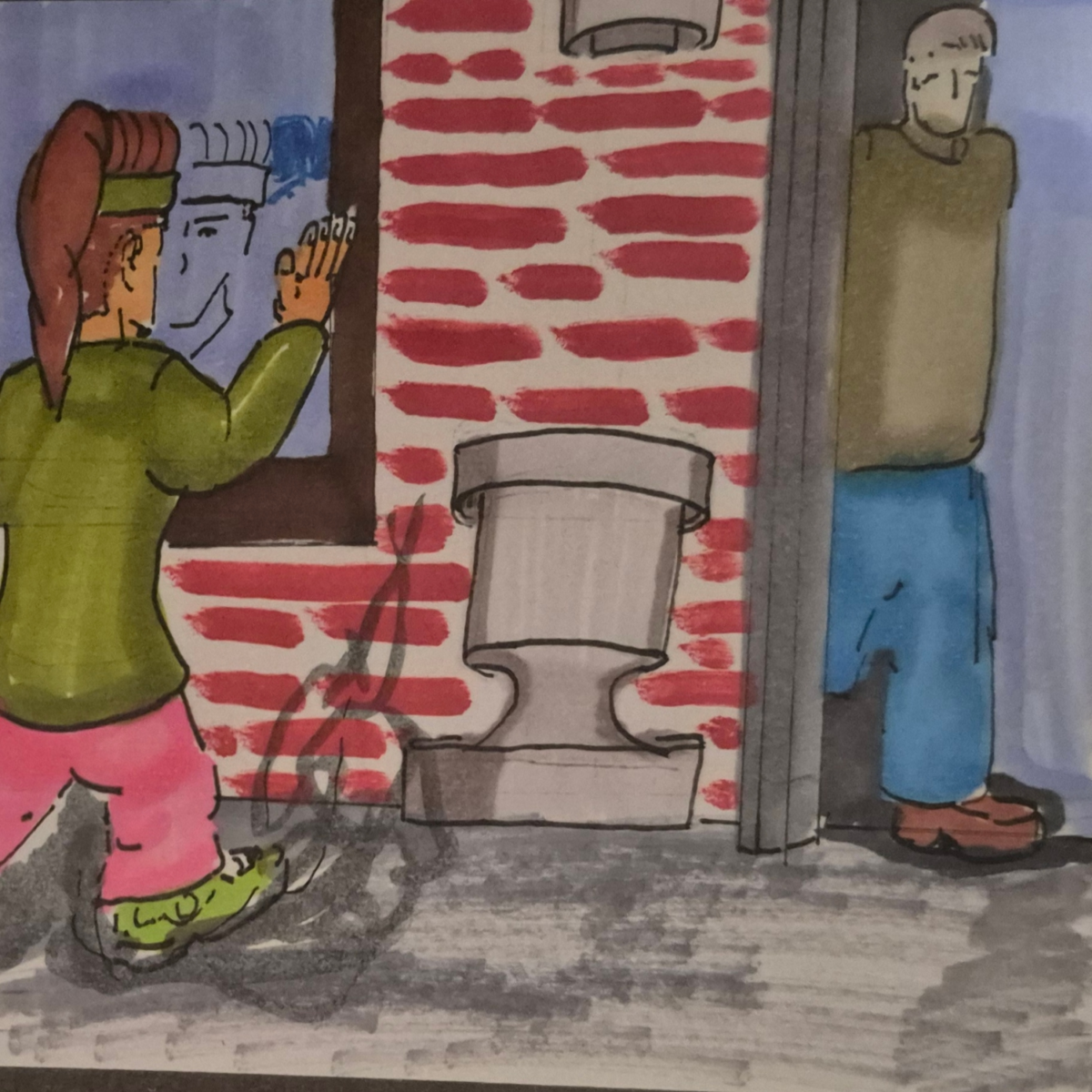 Inked Path: Mayor’s inward race to be reported., how to clear, comic art, comic strips, inkedpath, Quibbles of the scribbles, the clone did it, webcomic, Away-ink, Late to the party, puzzlement, used or not