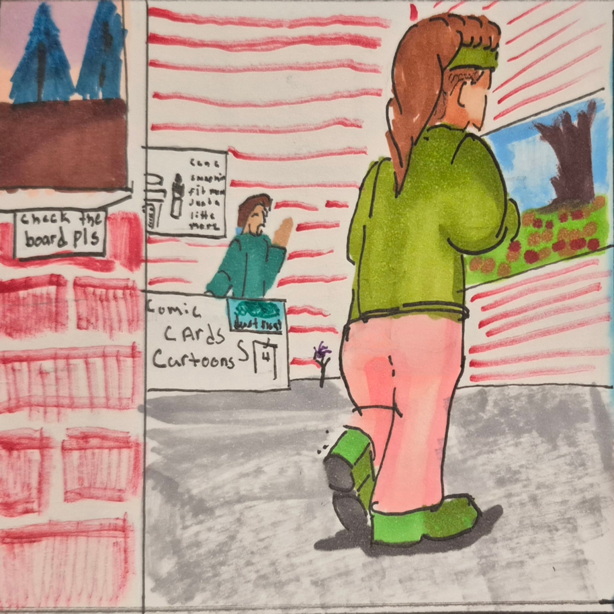 Inked Path:One Gifted rat makes a memory, how to clear, comic art, comic strips, inkedpath, Quibbles of the scribbles, the clone did it, webcomic, Away-ink, Late to the party, puzzlement, used or not