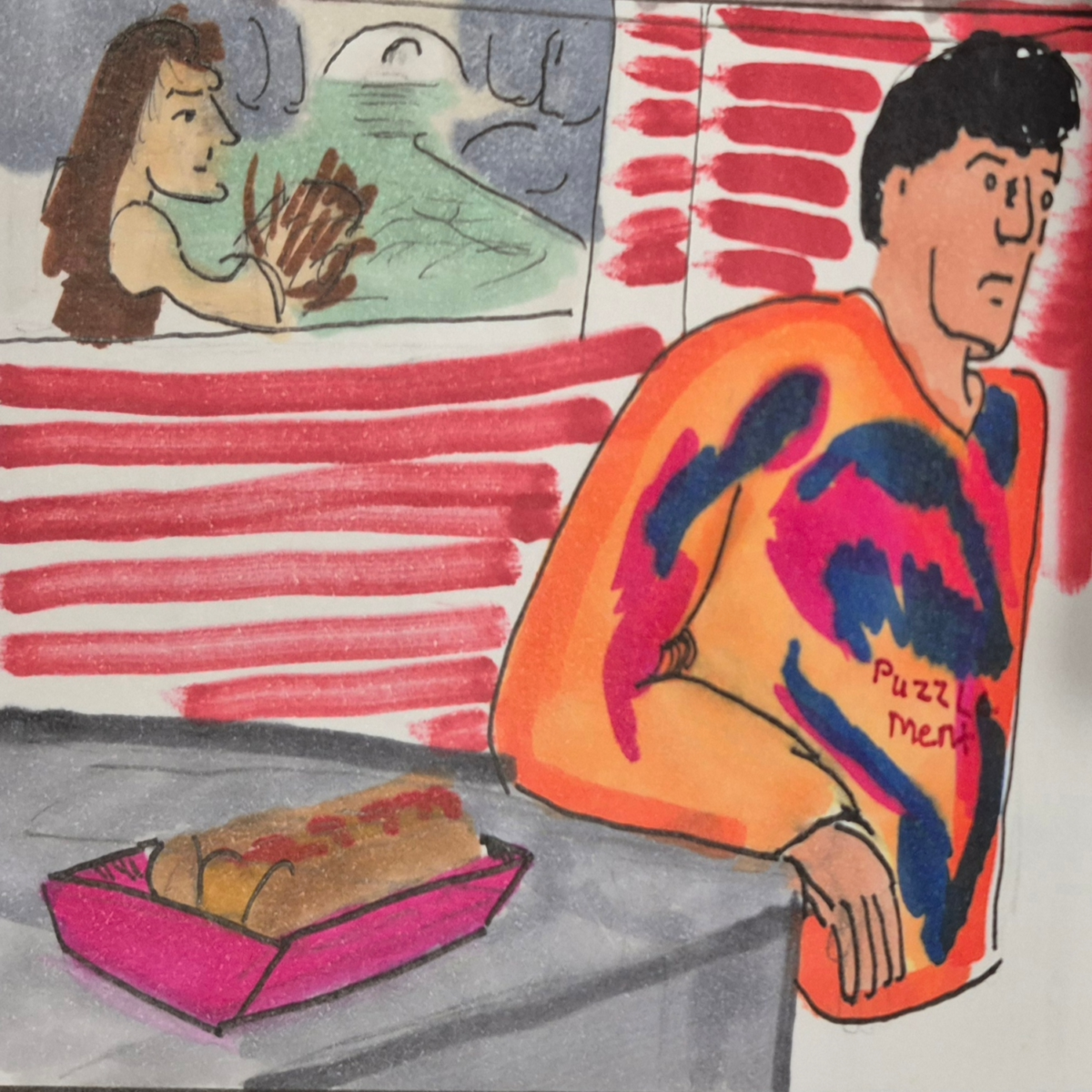 Inked Path: Robot chips Need for Robot, how to clear, comic art, comic strips, inkedpath, Quibbles of the scribbles, the clone did it, webcomic, Away-ink, Late to the party, puzzlement, used or not