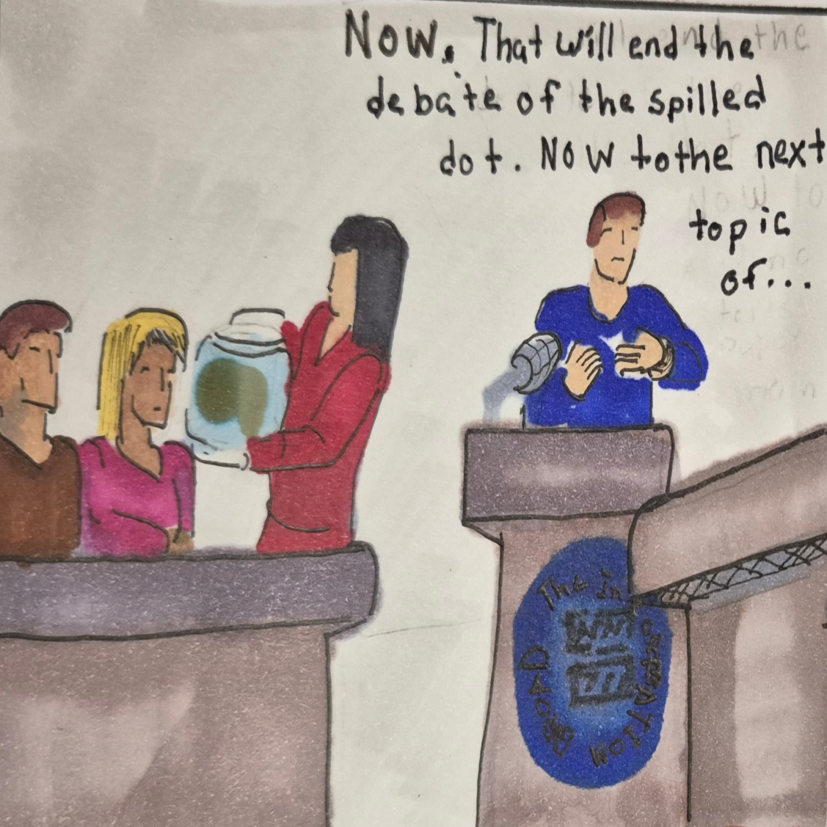 Inked Path:One Gifted rat makes a memory, how to clear, comic art, comic strips, inkedpath, Quibbles of the scribbles, the clone did it, webcomic, Away-ink, Late to the party, puzzlement, used or not