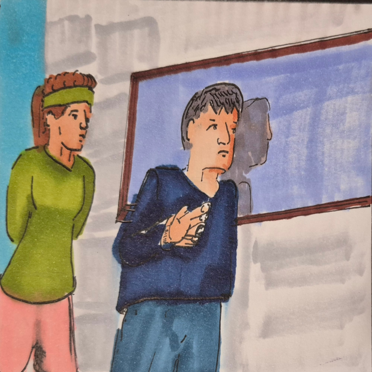 Inked Path: Robot chips Need for Robot, how to clear, comic art, comic strips, inkedpath, Quibbles of the scribbles, the clone did it, webcomic, Away-ink, Late to the party, puzzlement, used or not