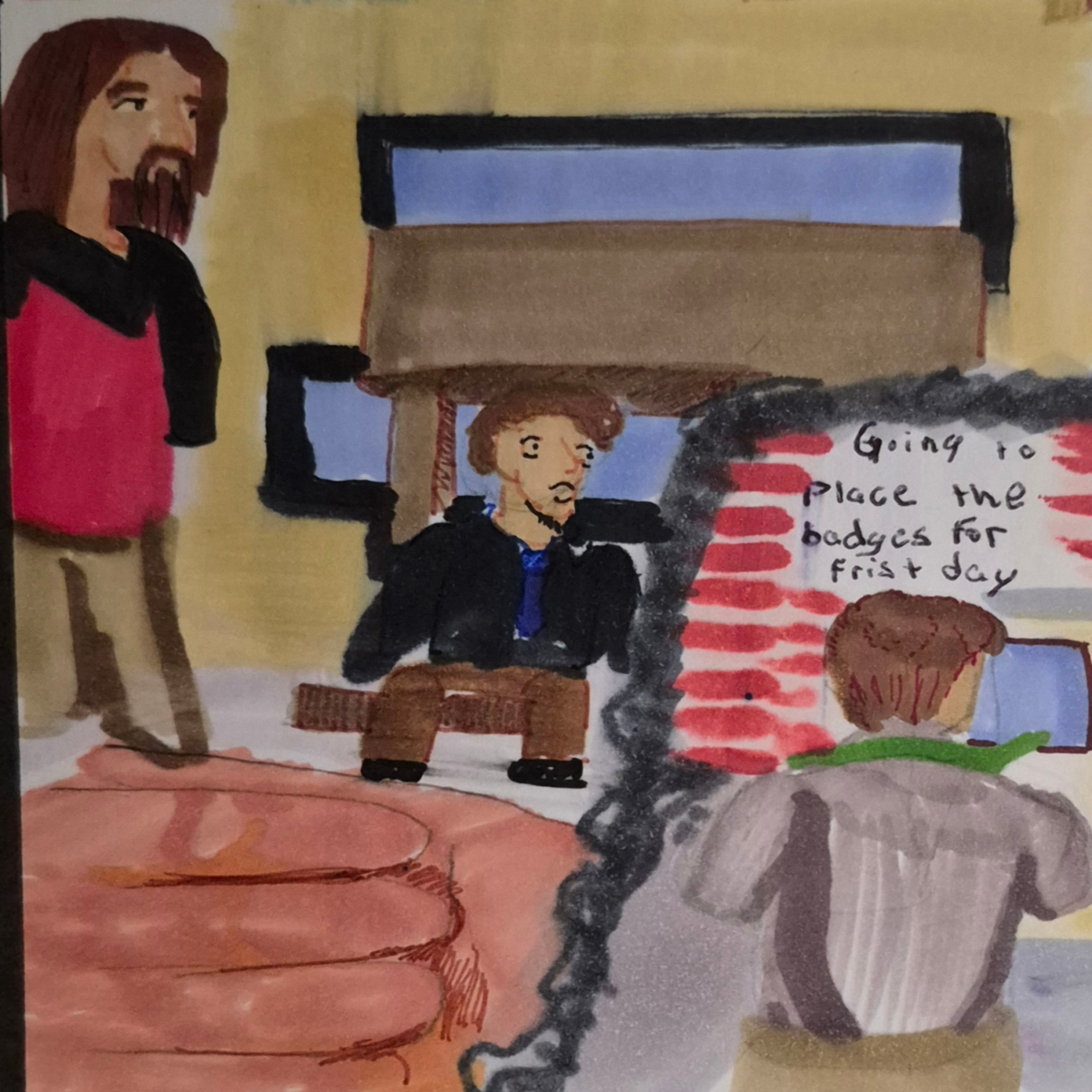 Inked Path: Once Used, Now The Cover, right?, comic art, comic strips, inkedpath, late to the party, puzzlement, Quibbles of the scribbles, the clone did it, used or not, webcomic.