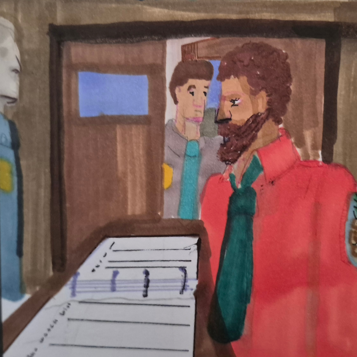 Inked Path: Once Used, Now The Cover, right?, comic art, comic strips, inkedpath, late to the party, puzzlement, Quibbles of the scribbles, the clone did it, used or not, webcomic.