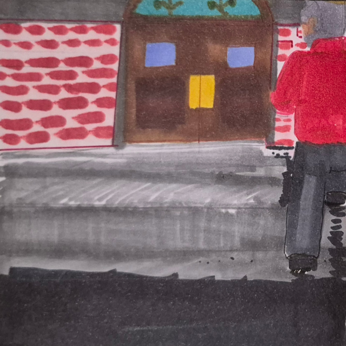 Inked Path: The flame of the rage is caged, how to clear, comic art, comic strips, inkedpath, Quibbles of the scribbles, the clone did it, webcomic, Away-ink, Late to the party, puzzlement, used or not