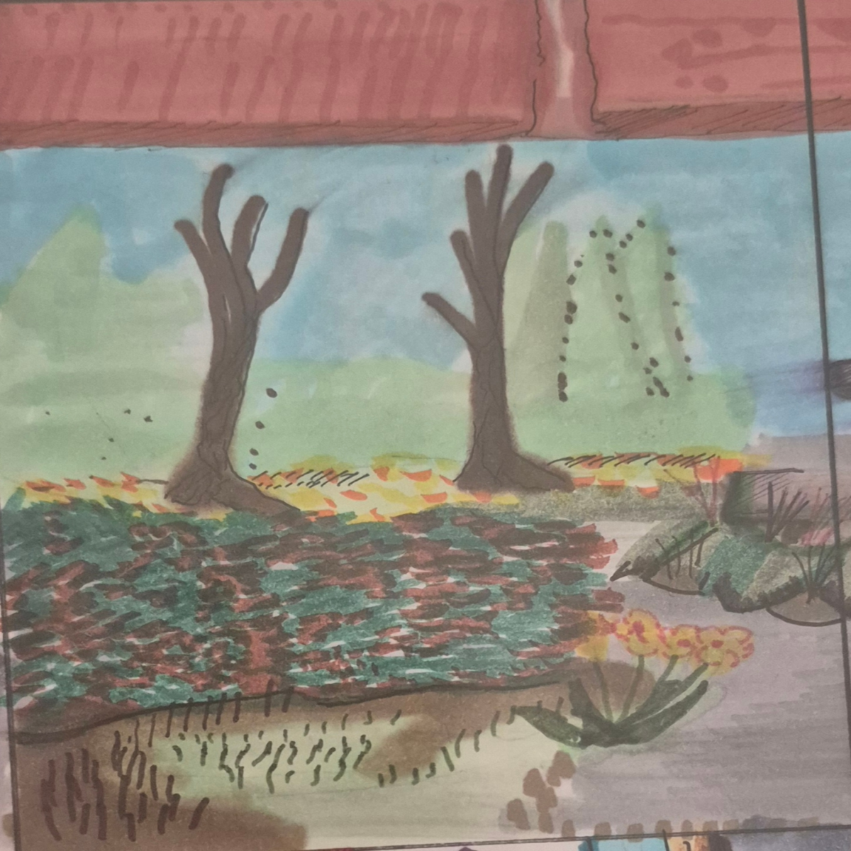 Inked Path:One curtain call, to see the changing., how to clear, comic art, comic strips, inkedpath, Quibbles of the scribbles, the clone did it, webcomic, Away-ink, Late to the party, puzzlement, used or not