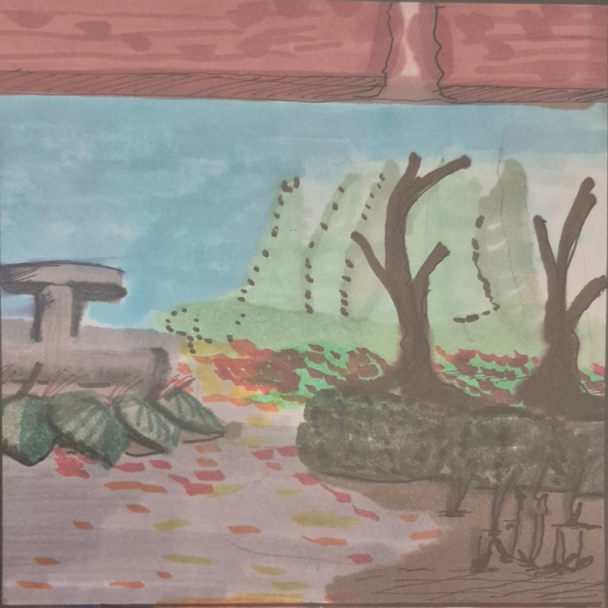 Inked Path:One curtain call, to see the changing., how to clear, comic art, comic strips, inkedpath, Quibbles of the scribbles, the clone did it, webcomic, Away-ink, Late to the party, puzzlement, used or not