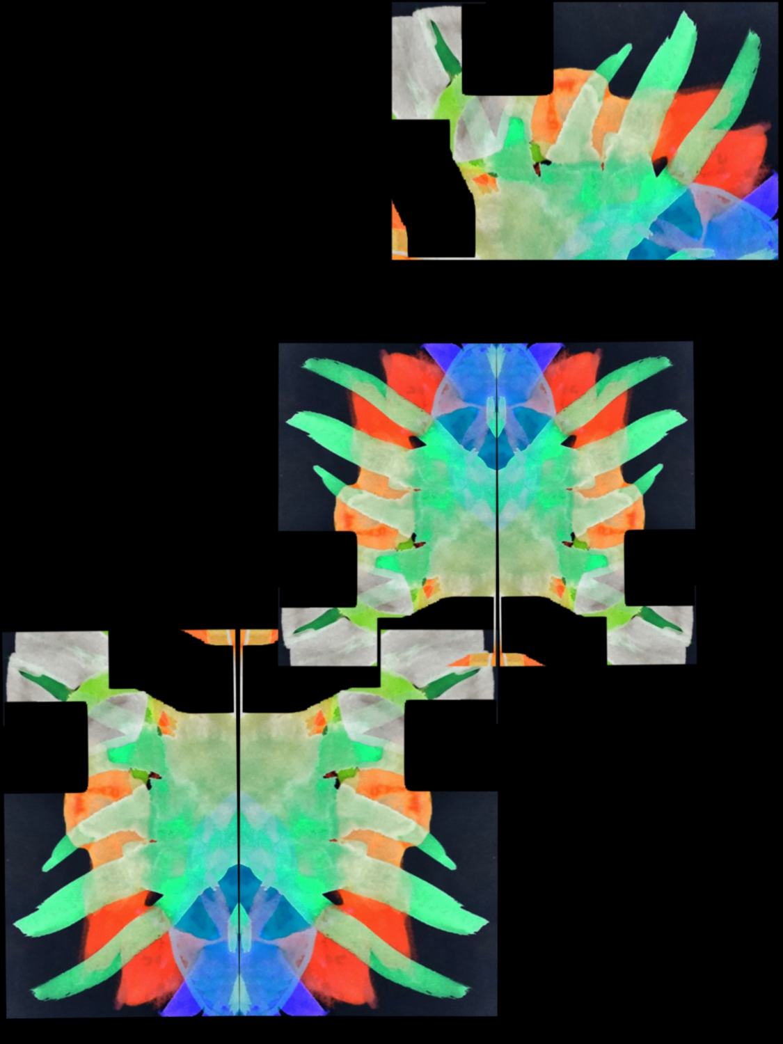 Inked Path: Negatives stacking, how to clear, comic art, comic strips, inkedpath, Quibbles of the scribbles, the clone did it, webcomic, Away-ink, Late to the party, puzzlement, used or not