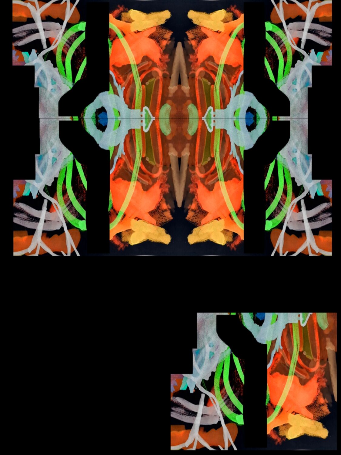 Inked Path: Negatives stacking, how to clear, comic art, comic strips, inkedpath, Quibbles of the scribbles, the clone did it, webcomic, Away-ink, Late to the party, puzzlement, used or not