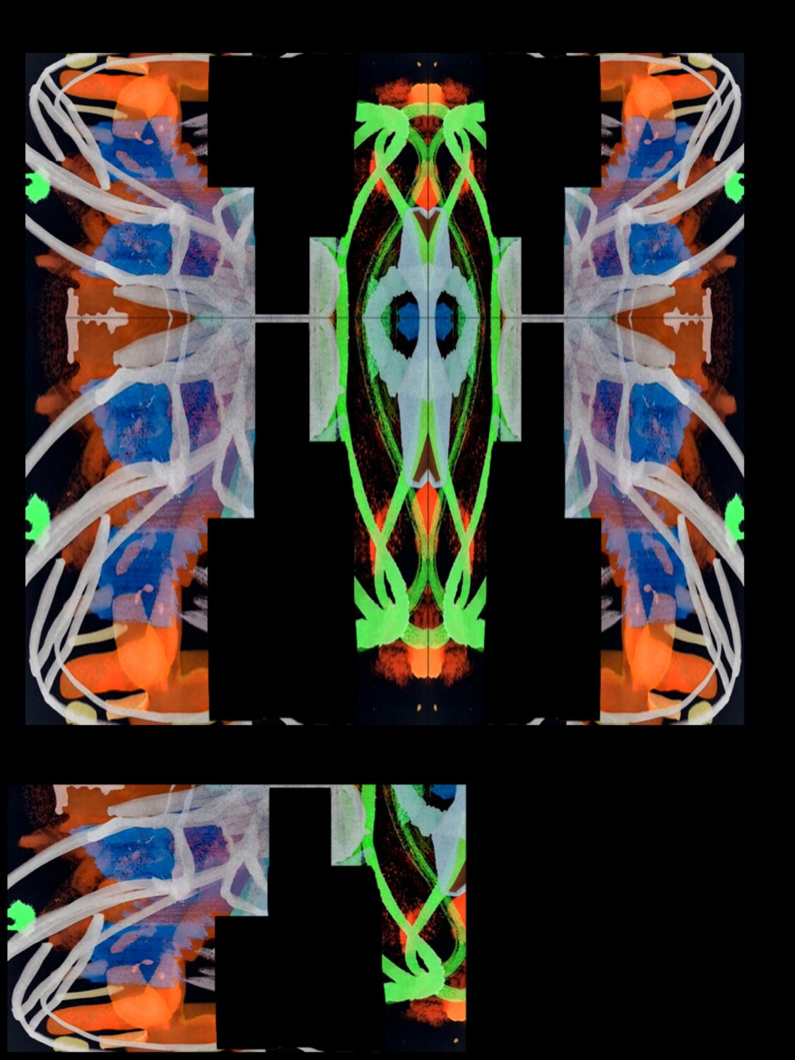 Inked Path: Negatives stacking, how to clear, comic art, comic strips, inkedpath, Quibbles of the scribbles, the clone did it, webcomic, Away-ink, Late to the party, puzzlement, used or not