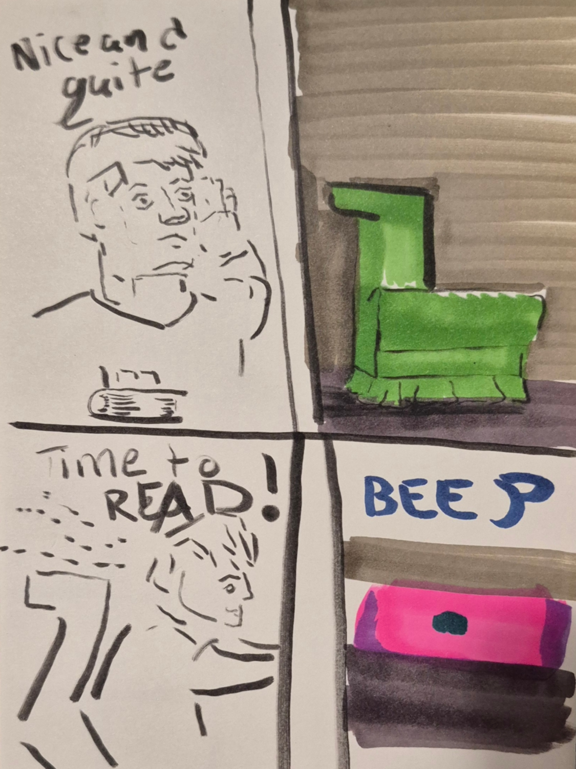 Inked Path: An investigation or an answer given?, how to clear, comic art, comic strips, inkedpath, Quibbles of the scribbles, the clone did it, webcomic, Away-ink, Late to the party, puzzlement, used or not