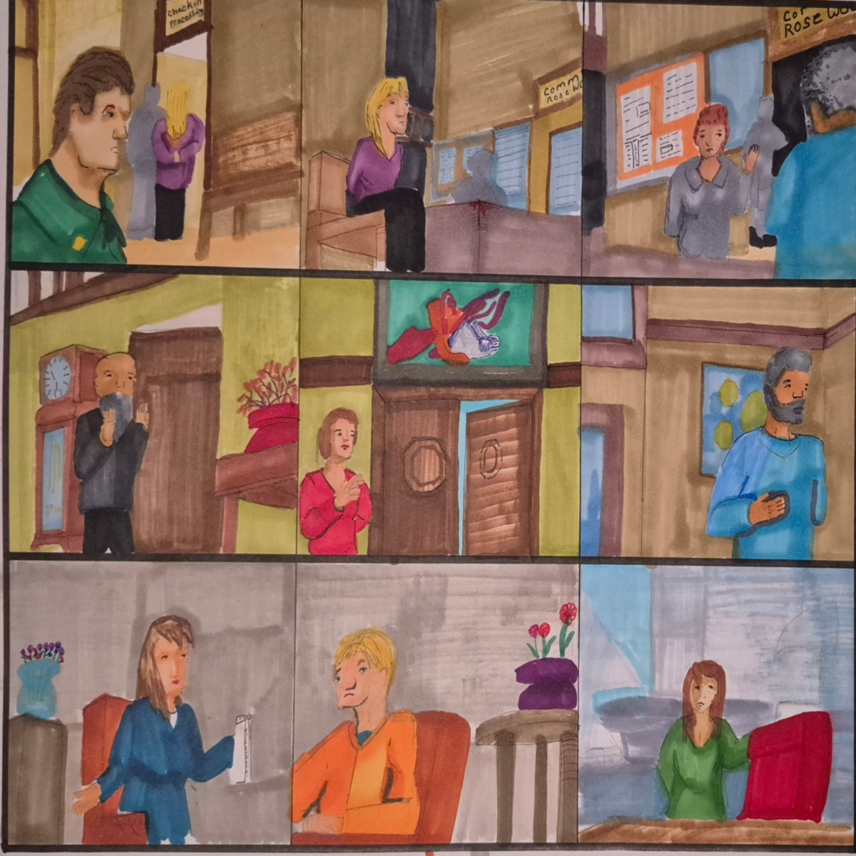 Inked Path: Robot chips Need for Robot, how to clear, comic art, comic strips, inkedpath, Quibbles of the scribbles, the clone did it, webcomic, Away-ink, Late to the party, puzzlement, used or not