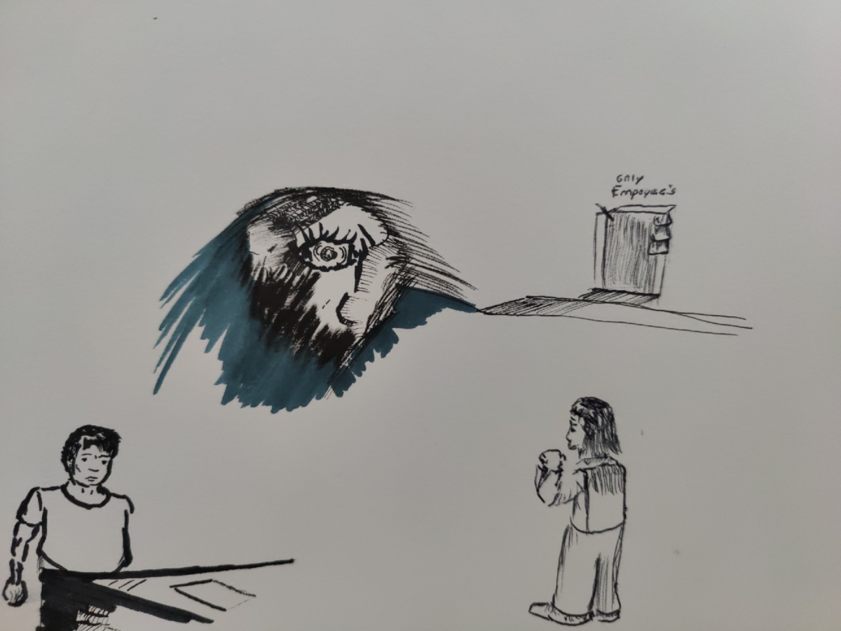 Inked Path: An investigation or an answer given?, how to clear, comic art, comic strips, inkedpath, Quibbles of the scribbles, the clone did it, webcomic, Away-ink, Late to the party, puzzlement, used or not
