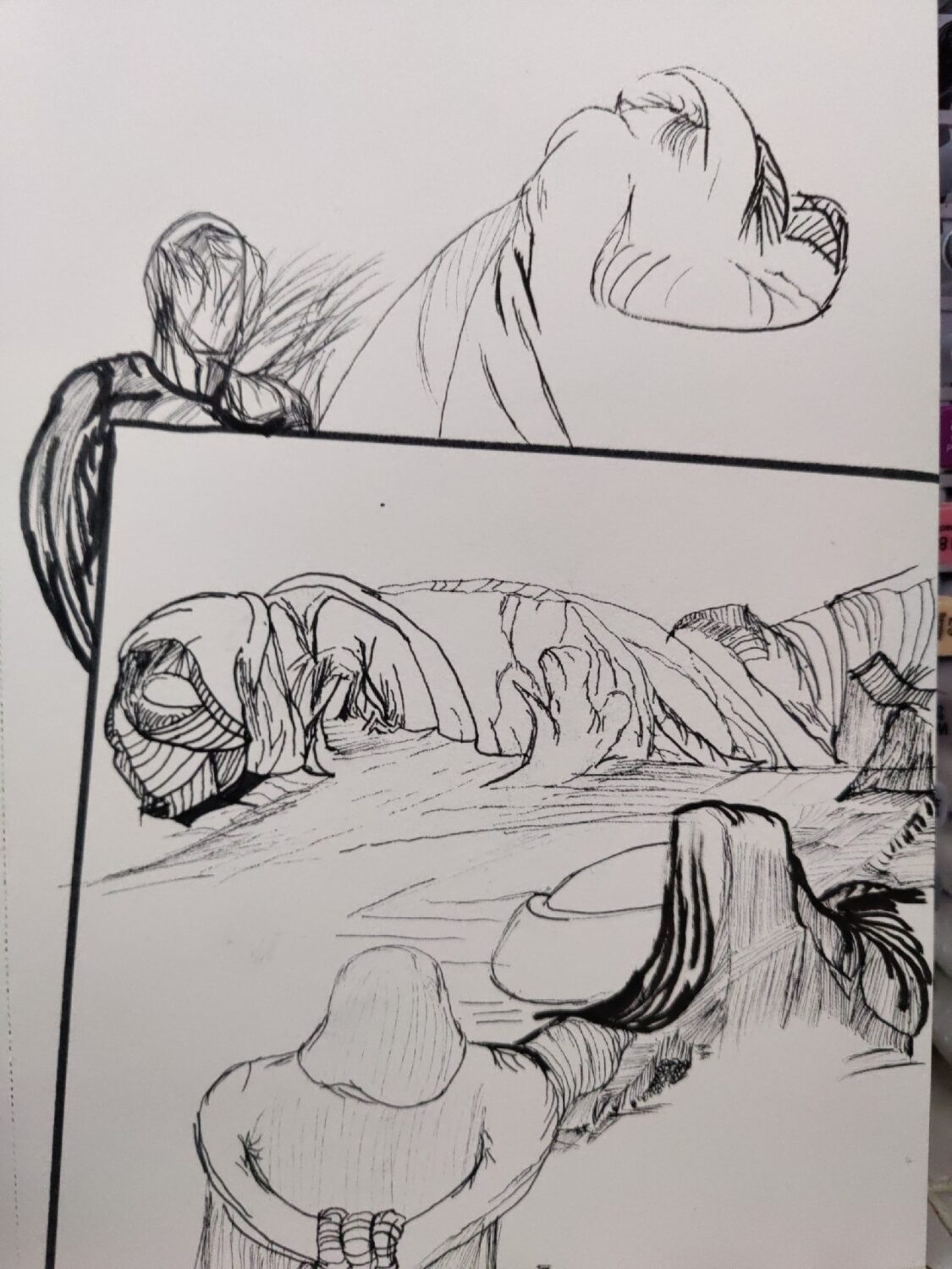 Dream meanings are pulled from all…, how to clear, comic art, comic strips, inkedpath, Quibbles of the scribbles, the clone did it, webcomic, Away-ink, Late to the party, puzzlement, used or not