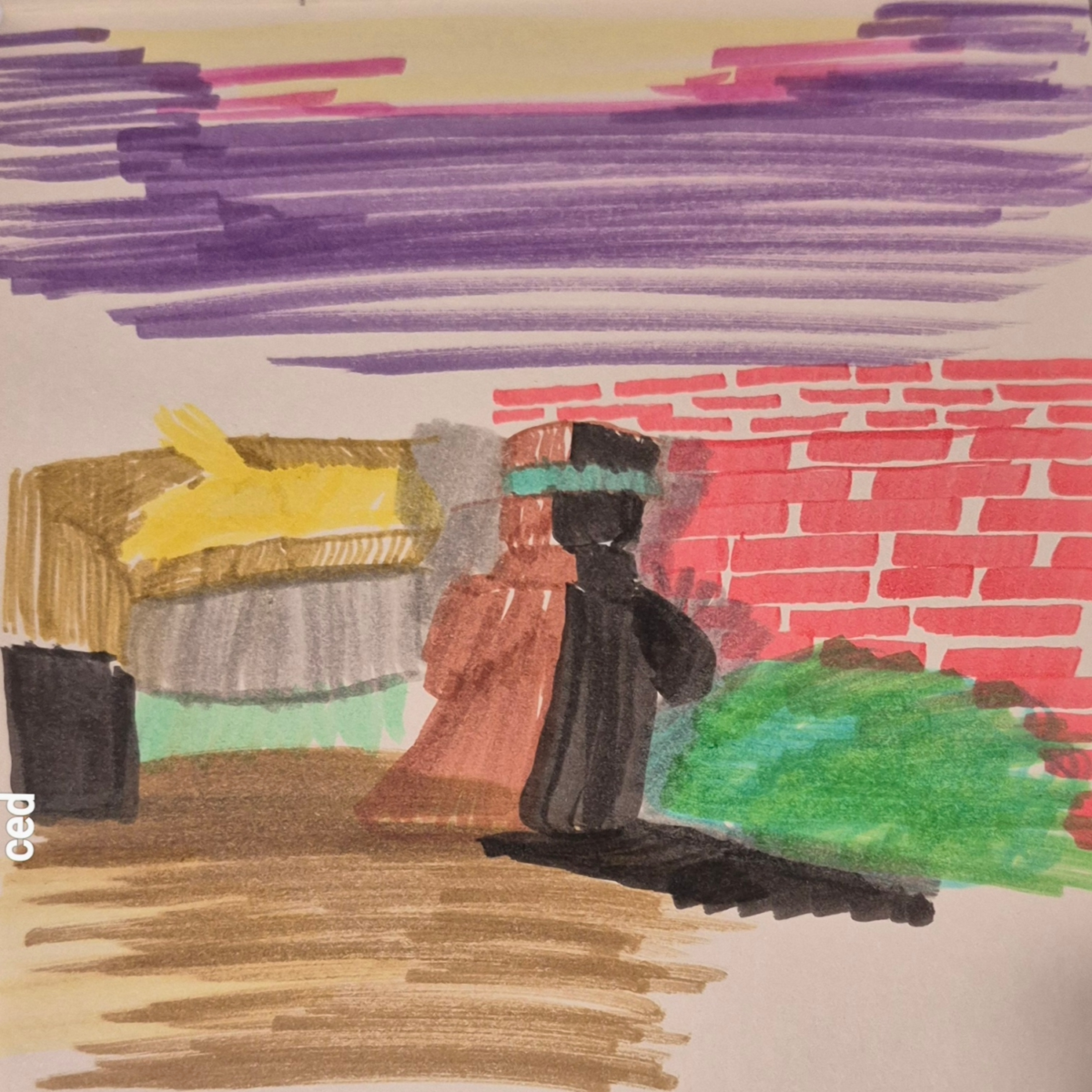 Inked Path: An investigation or an answer given?, how to clear, comic art, comic strips, inkedpath, Quibbles of the scribbles, the clone did it, webcomic, Away-ink, Late to the party, puzzlement, used or not
