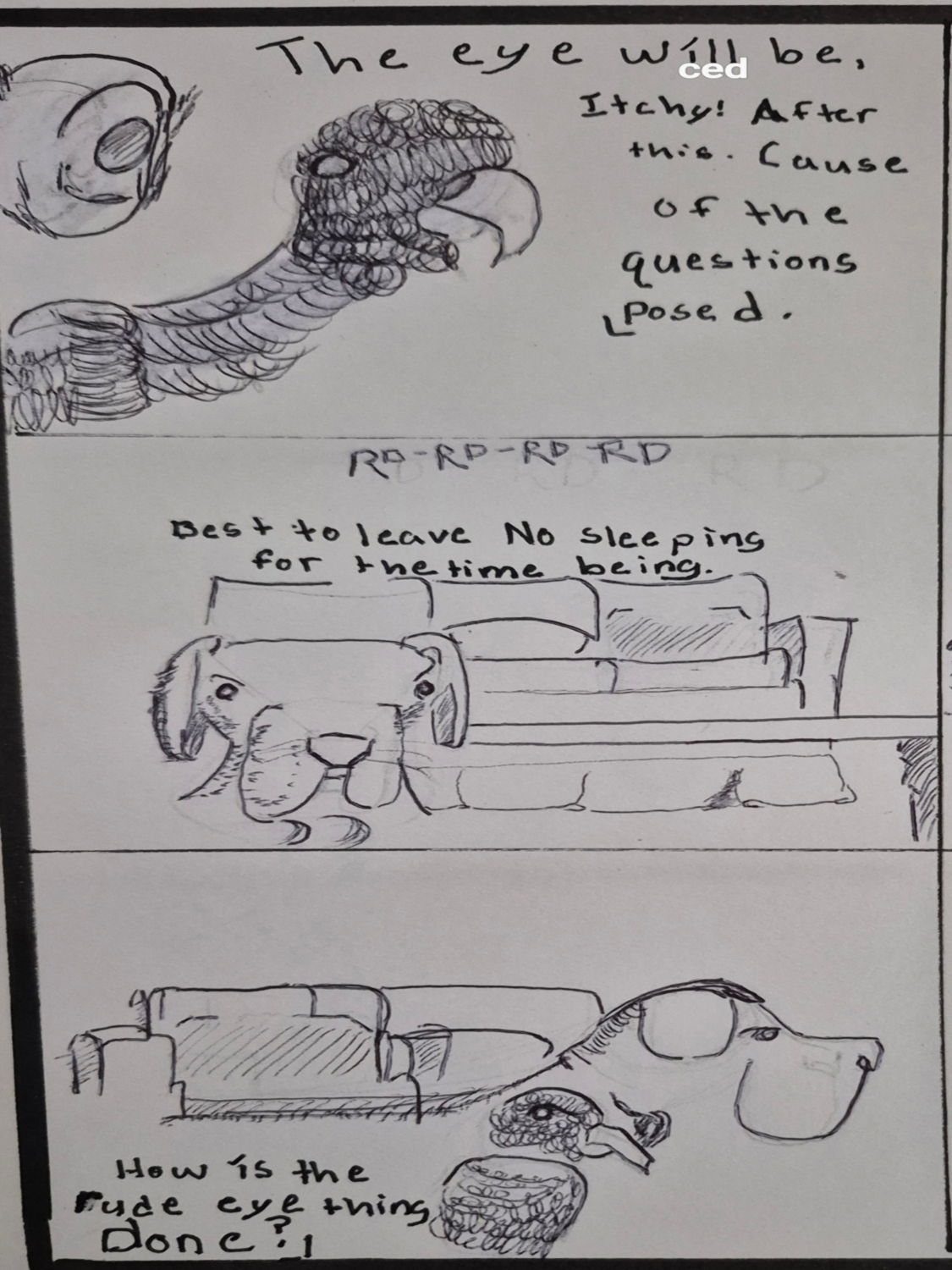 Inked Path: Robot chips Need for Robot, how to clear, comic art, comic strips, inkedpath, Quibbles of the scribbles, the clone did it, webcomic, Away-ink, Late to the party, puzzlement, used or not