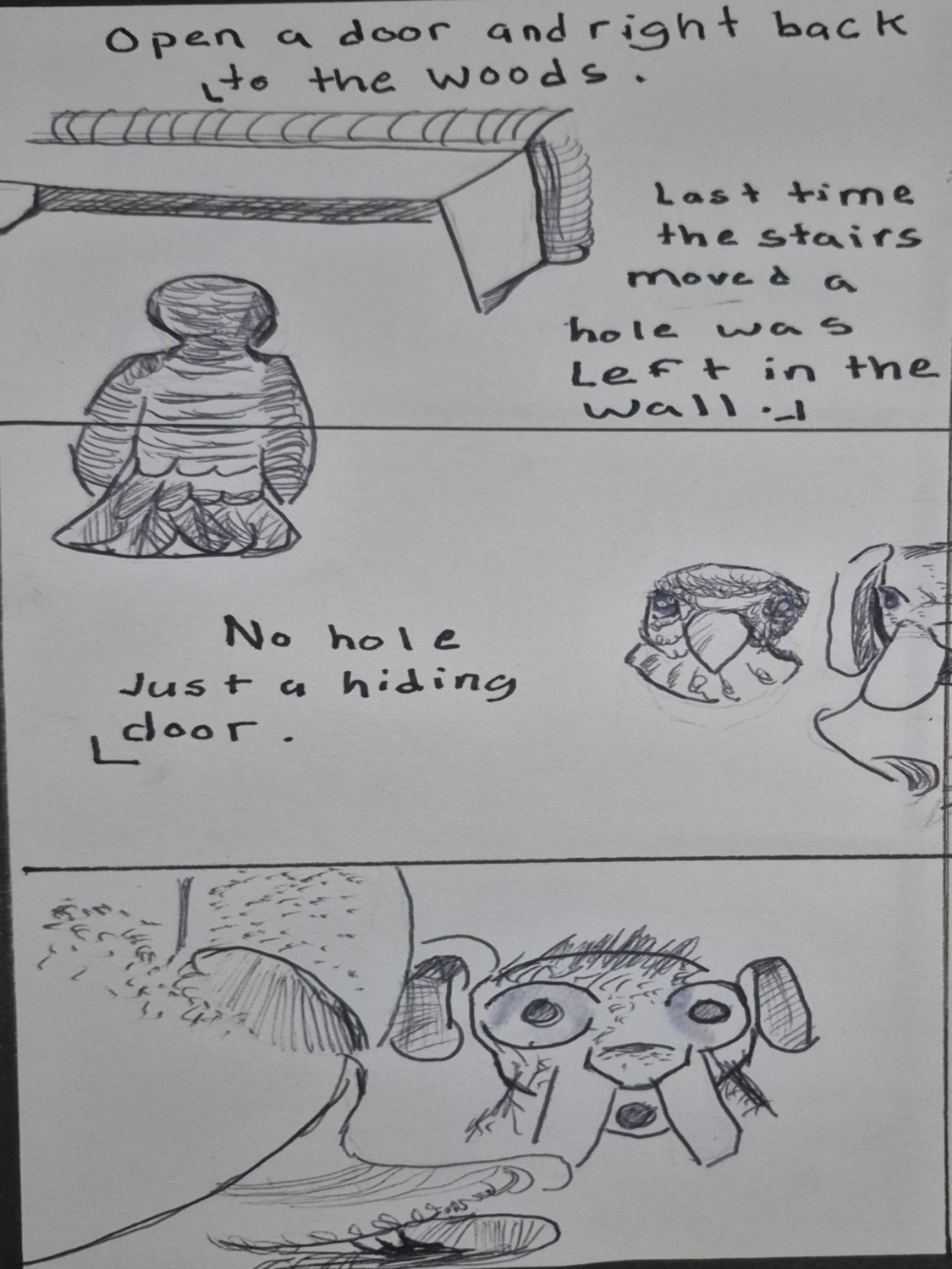 Inked Path: An investigation or an answer given?, how to clear, comic art, comic strips, inkedpath, Quibbles of the scribbles, the clone did it, webcomic, Away-ink, Late to the party, puzzlement, used or not