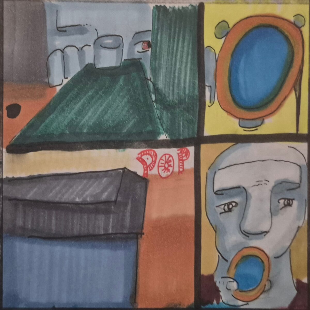 Inked Path: An investigation or an answer given?, how to clear, comic art, comic strips, inkedpath, Quibbles of the scribbles, the clone did it, webcomic, Away-ink, Late to the party, puzzlement, used or not
