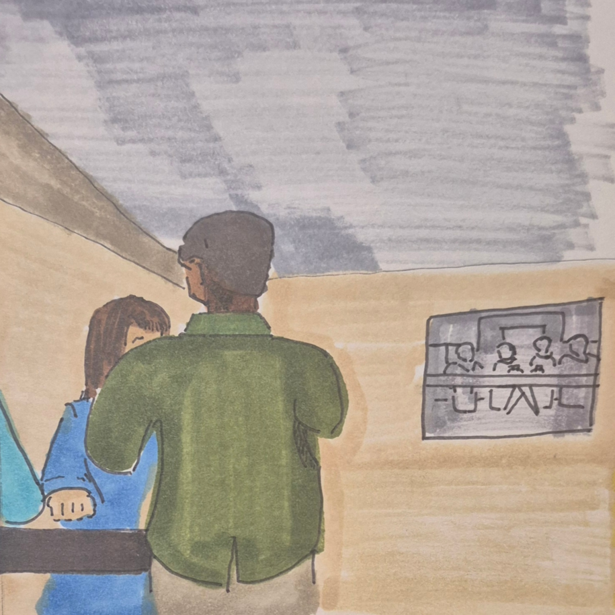 Inked Path:One curtain call, to see the changing., how to clear, comic art, comic strips, inkedpath, Quibbles of the scribbles, the clone did it, webcomic, Away-ink, Late to the party, puzzlement, used or not