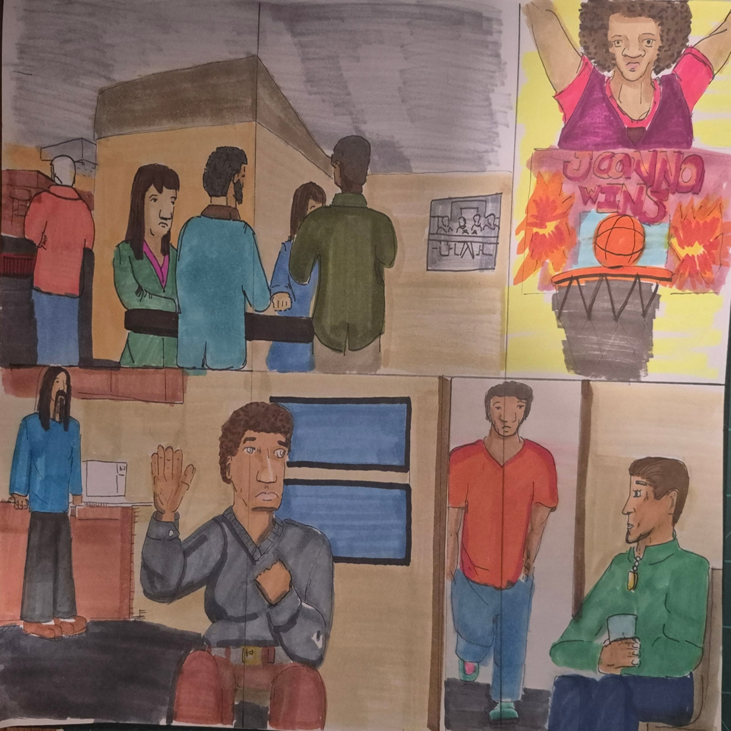 Inked Path: One curtain call, to see the changing.