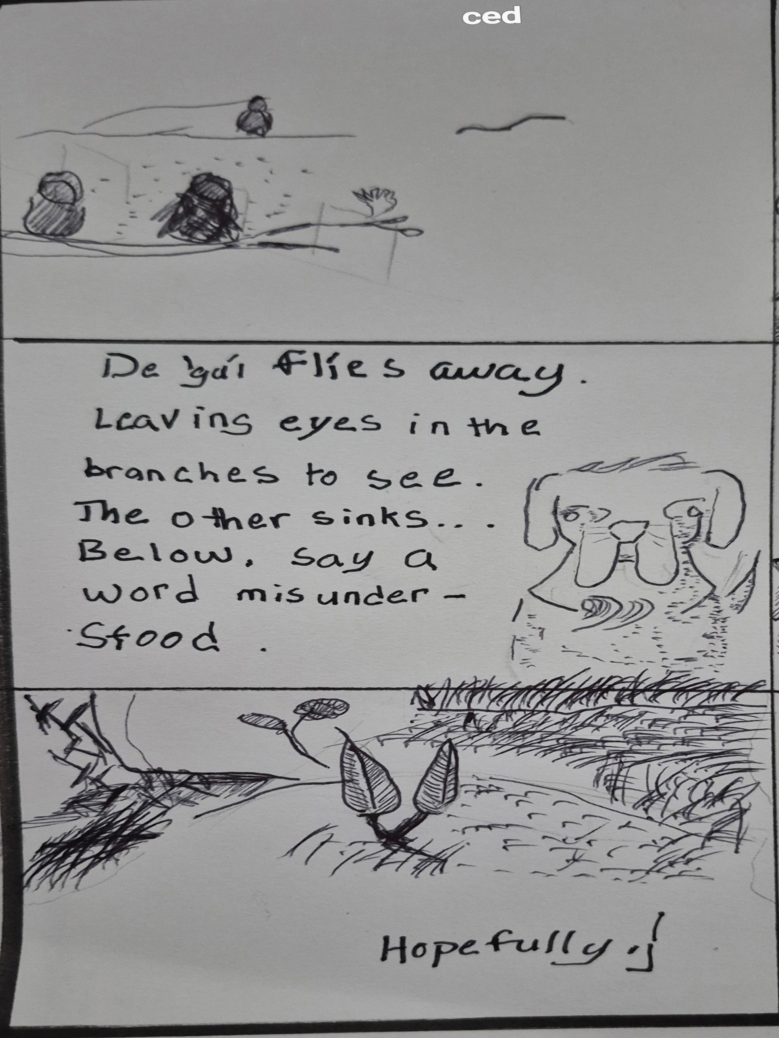 Inked path: Sea Turtles don’t play card games., how to clear, comic art, comic strips, inkedpath, Quibbles of the scribbles, the clone did it, webcomic, Away-ink, Late to the party, puzzlement, used or not.