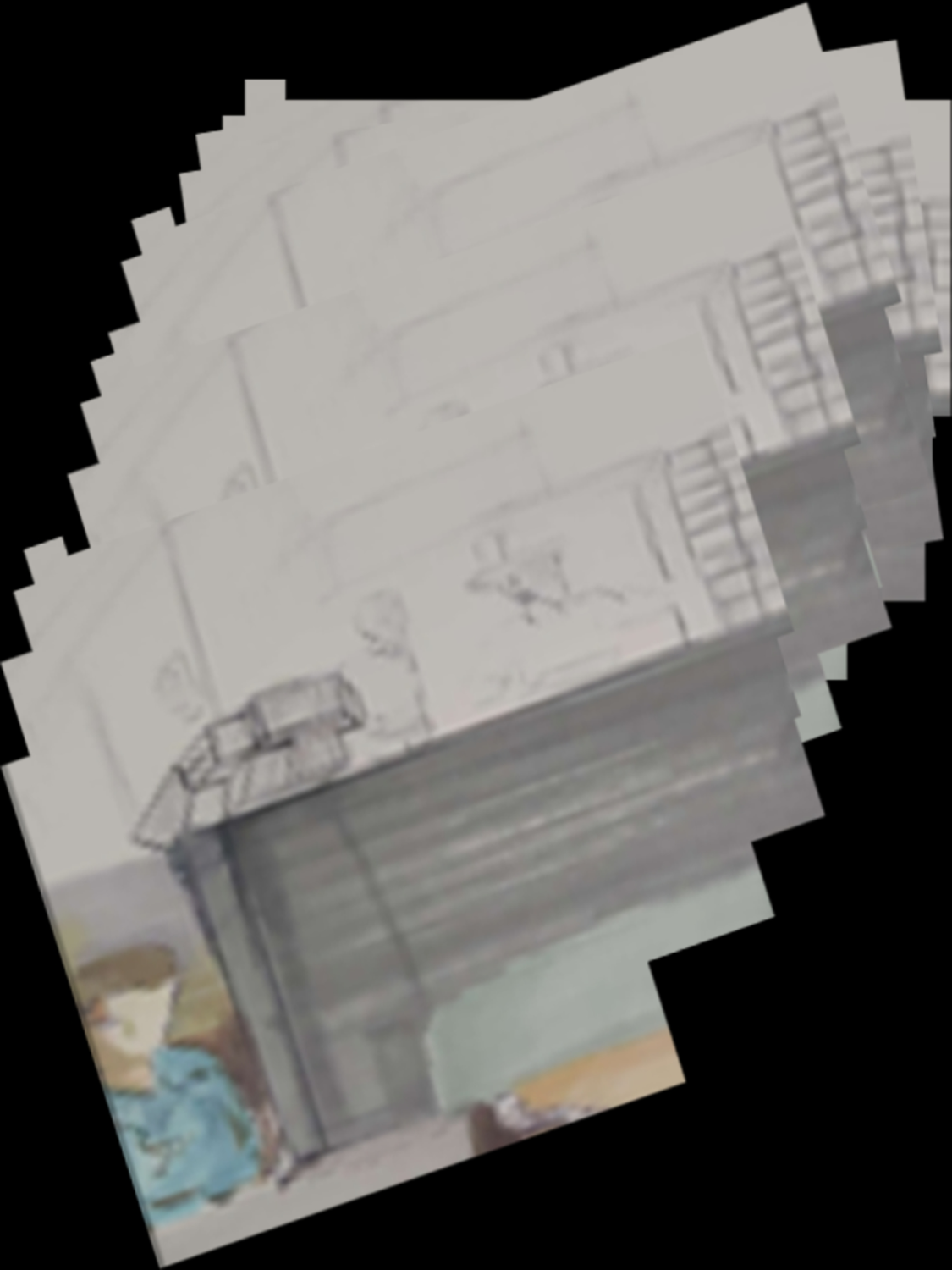 Inked Path: The beach and calm waves, how to clear, comic art, comic strips, inkedpath, Quibbles of the scribbles, the clone did it, webcomic, Away-ink, Late to the party, puzzlement, used or not