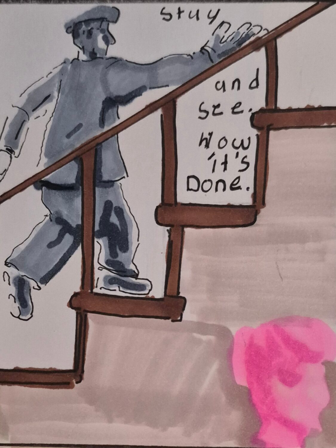 Inked path: Sea Turtles don’t play card games., how to clear, comic art, comic strips, inkedpath, Quibbles of the scribbles, the clone did it, webcomic, Away-ink, Late to the party, puzzlement, used or not.