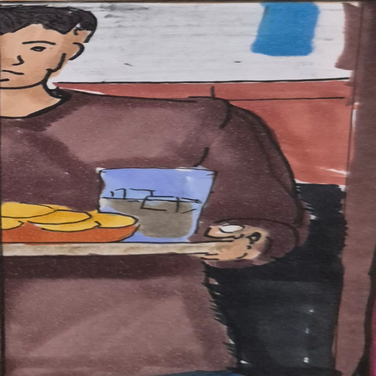 -Inked Path: Bread is made in ink, how to clear, comic art, comic strips, inkedpath, Quibbles of the scribbles, the clone did it, webcomic, Away-ink, Late to the party, puzzlement, used or not,