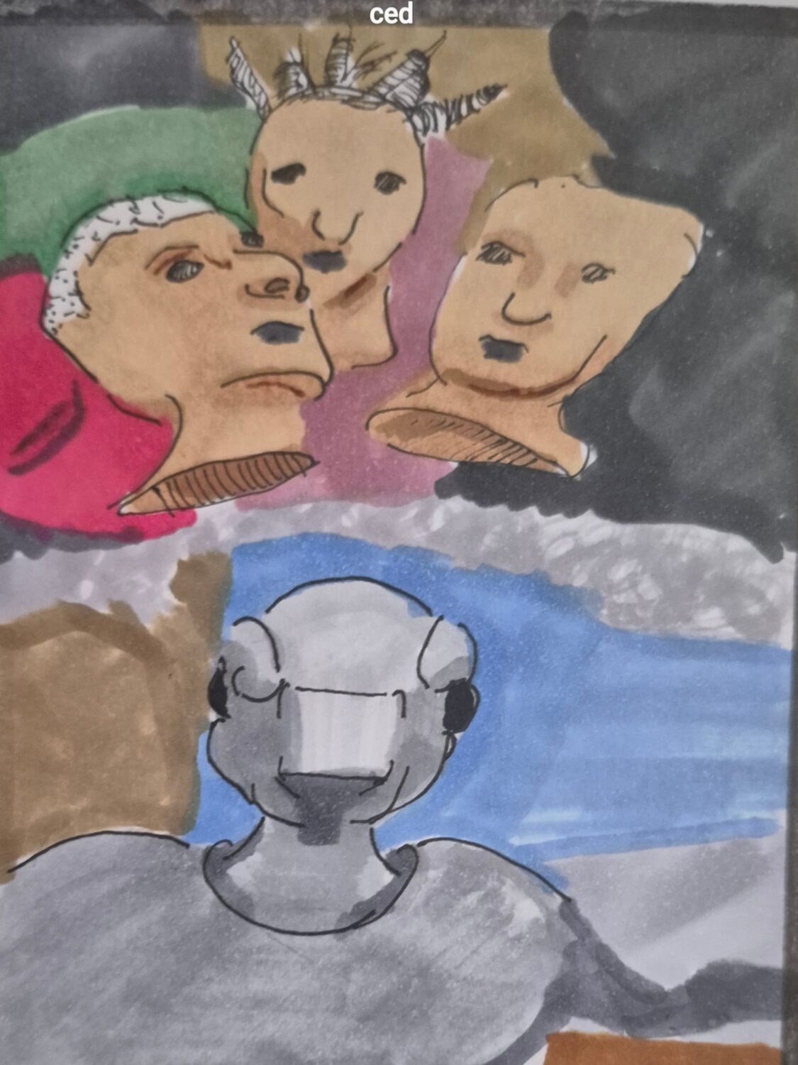 Inked path: Sea Turtles don’t play card games., how to clear, comic art, comic strips, inkedpath, Quibbles of the scribbles, the clone did it, webcomic, Away-ink, Late to the party, puzzlement, used or not.