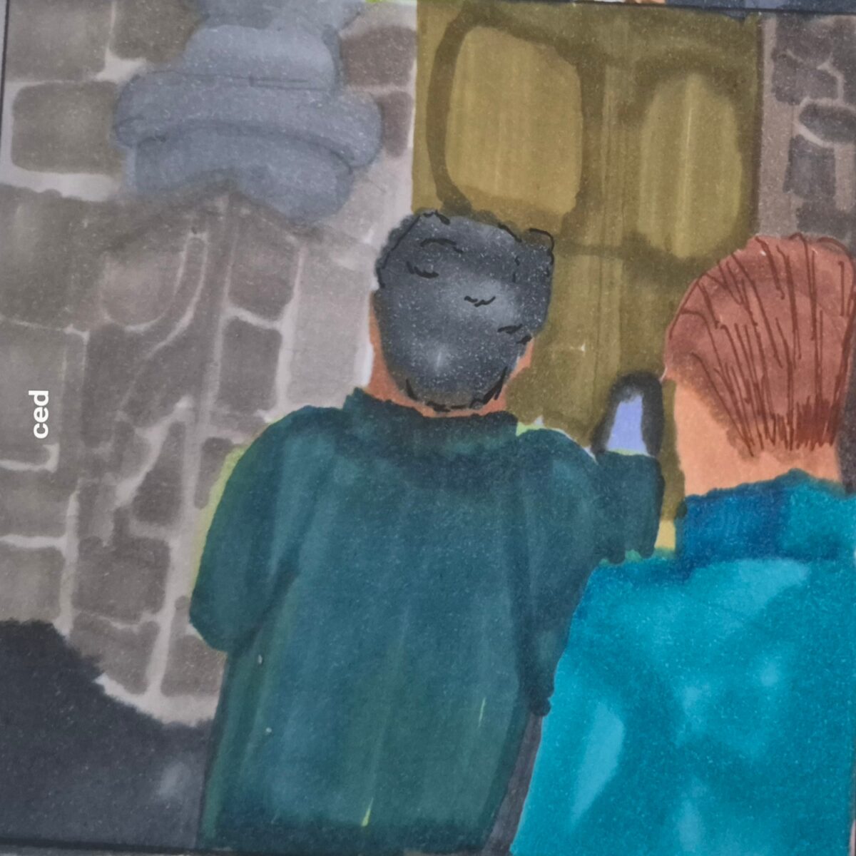 -Inked Path: Bread is made in ink, how to clear, comic art, comic strips, inkedpath, Quibbles of the scribbles, the clone did it, webcomic, Away-ink, Late to the party, puzzlement, used or not,
