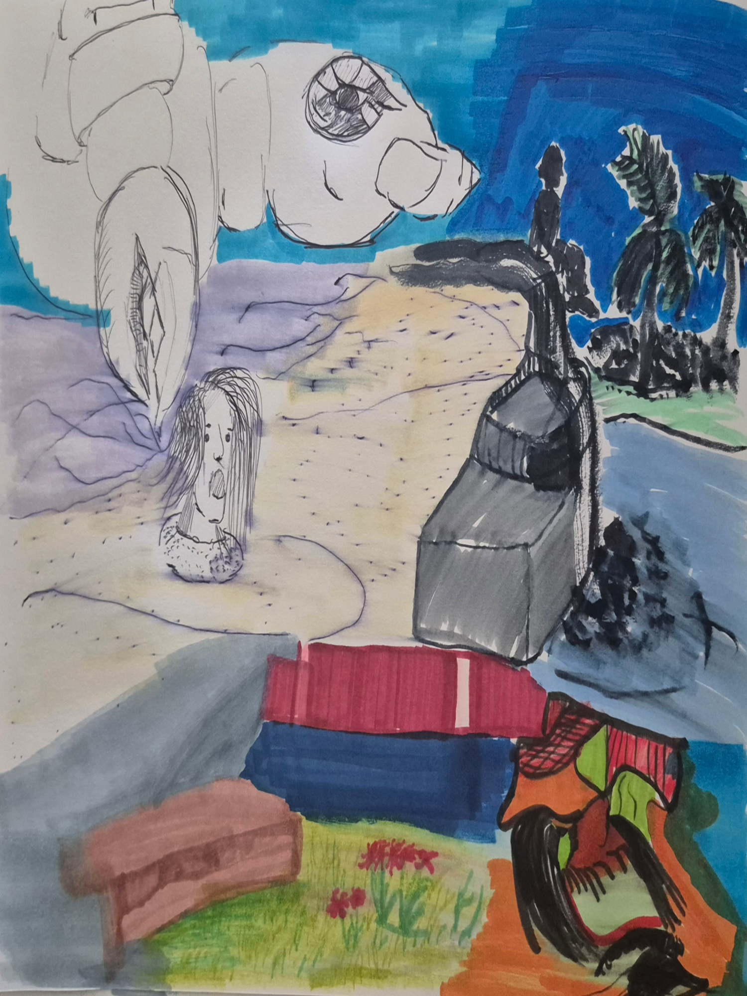 Inked path: Sea Turtles don’t play card games., how to clear, comic art, comic strips, inkedpath, Quibbles of the scribbles, the clone did it, webcomic, Away-ink, Late to the party, puzzlement, used or not.