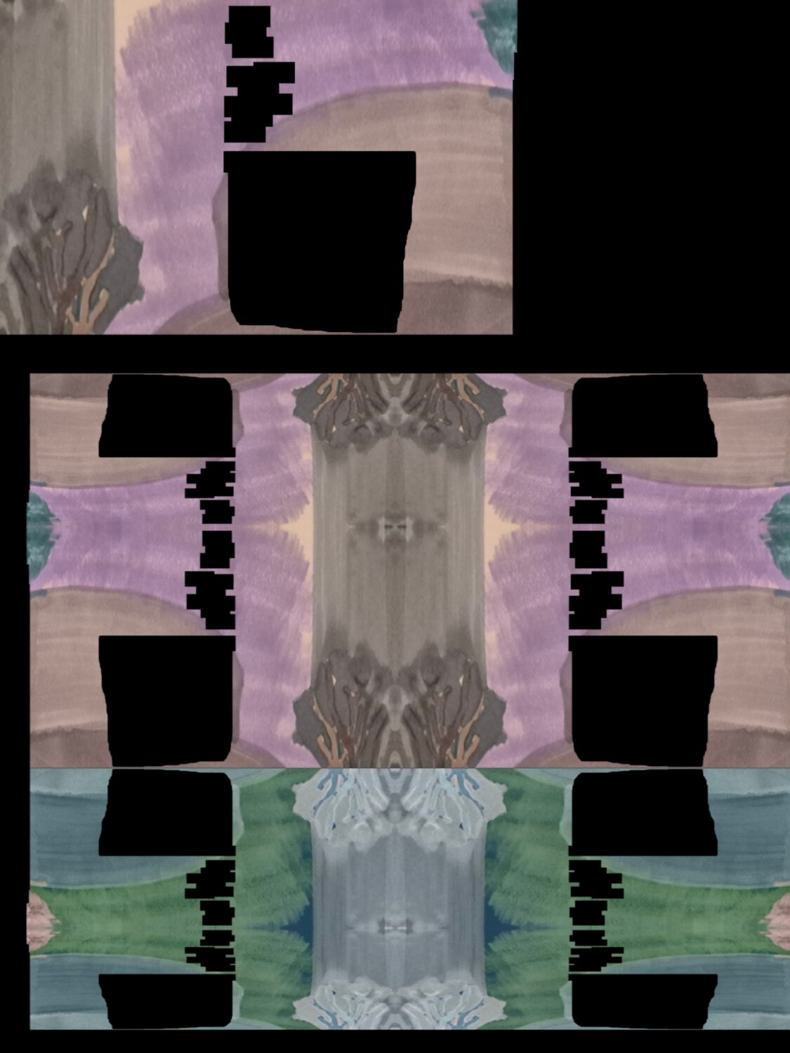 puzzlement, , Comic panel Inked path: The tenacles of the past cat eye