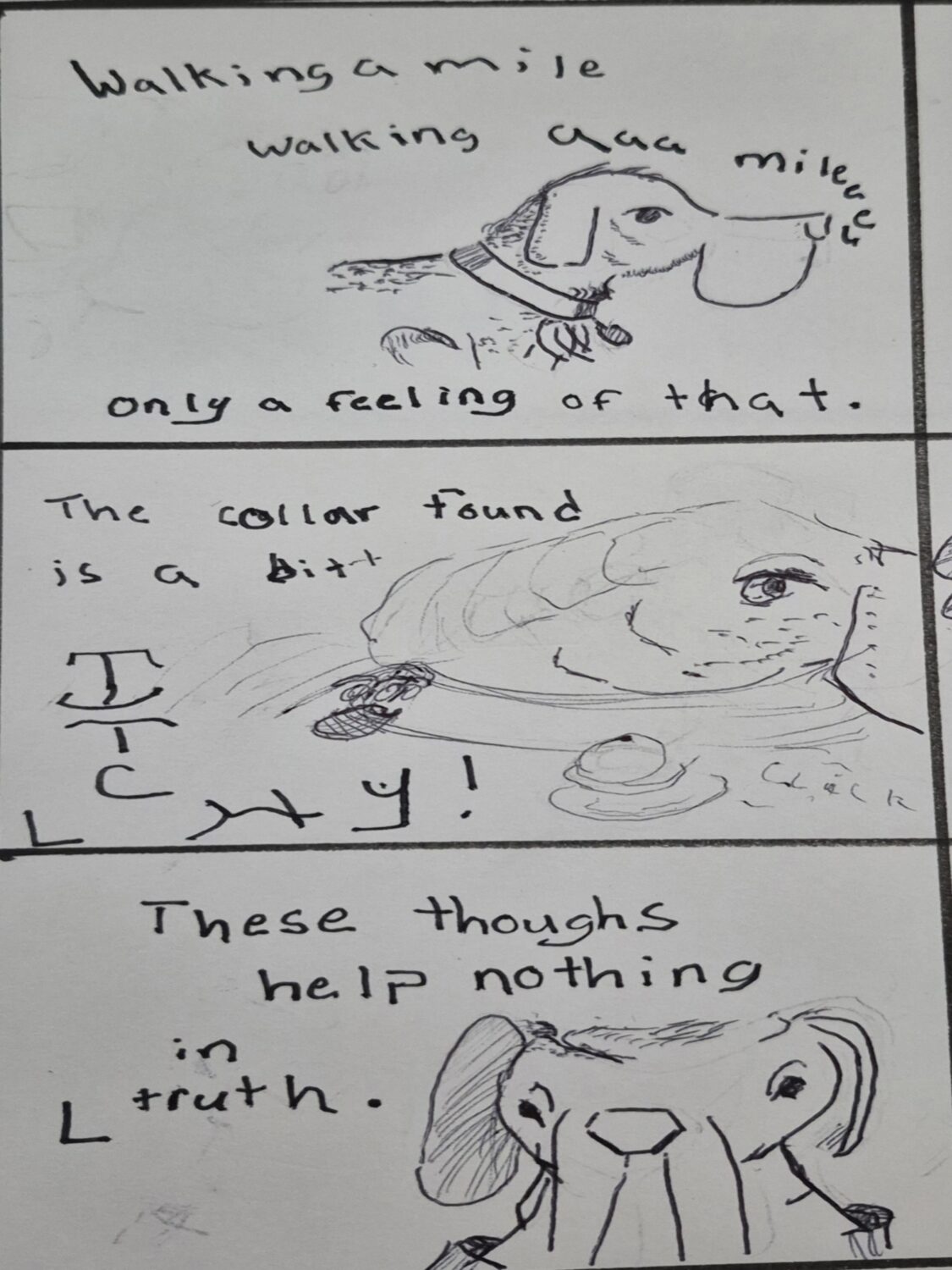 comic art, comic strips, inked path, Quibbles of the scribbles, webcomic,  Late to the party, puzzlement, used or not, Inked path: The reptiles give disturbing dreams. The newspaper is alive amongst the frames. The travails of steel wonders is the focus