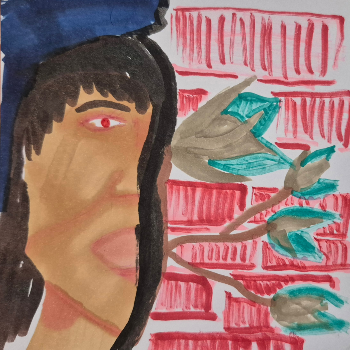 Inked path: Vision tells blank seeing the conversation?, comic art, comic strips, inkedpath, Quibbles of the scribbles, webcomic,  Late to the party, puzzlement, used or not,